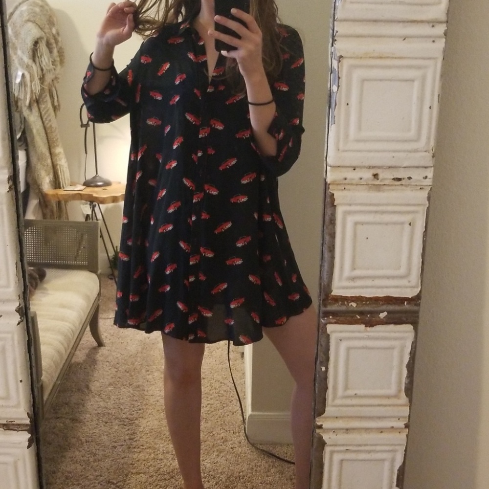 Vintage Zara Cars Dress